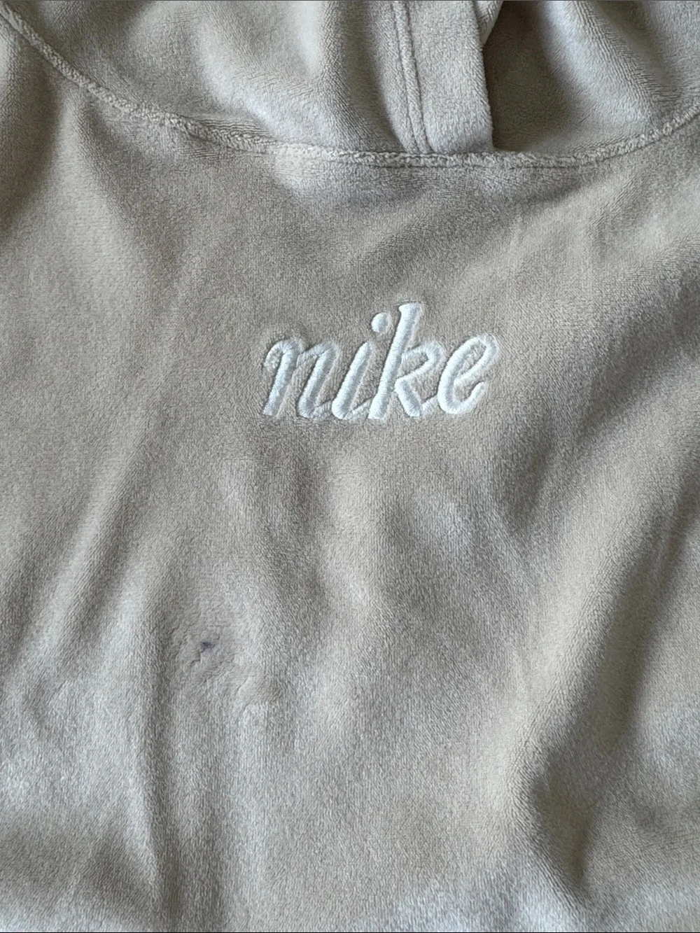 Girls Nike Velour Sweatshirt size 6